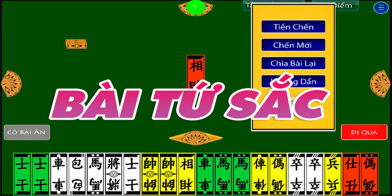 cách đánh bài tứ sắc